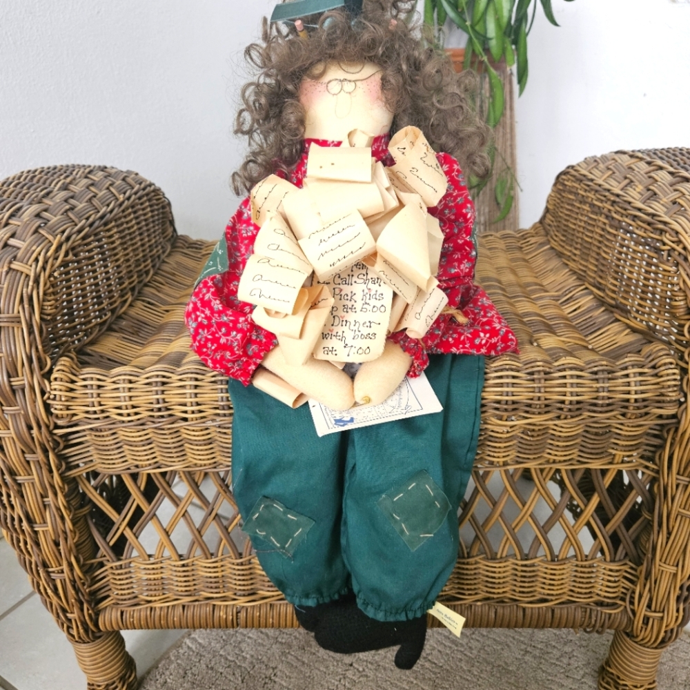Vintage Attic Babies Streesie Bessie Rag Doll Marty Maschino
